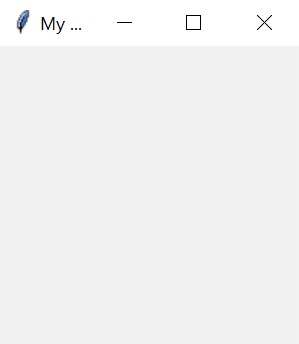 Basic tkx Window